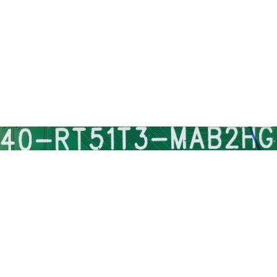 MAIN PARA TV TCL / NUMERO DE PARTE 30800-000233 / 40-RT51T3-MAB2HG /Z2C10101001691 / GNB000439A / V8-R851T02-LF / PANEL LVU430NDEL / DISPLAY T430QVN03.0 / MODELO 43S434 - Imagen 2